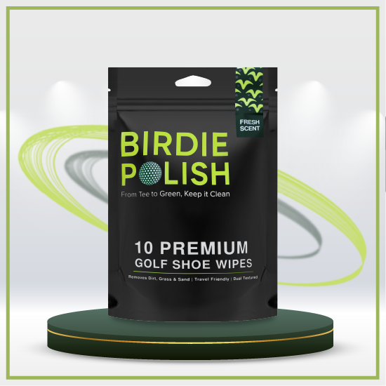 Birdie Polish Premium Golf Shoe Cleaning Wipes
