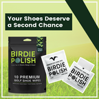 Birdie Polish Premium Golf Shoe Cleaning Wipes