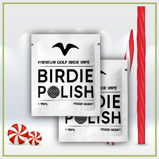 Birdie Polish Premium Golf Shoe Cleaning Wipes (10-Pack)